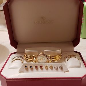 Peregeot interchangeable watch set